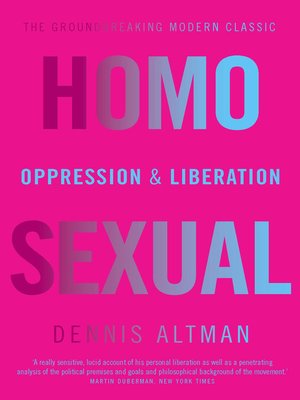 cover image of Homosexual